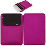 CaseCrown Neoprene Sleeve Case (Pink) for 11 Inch MacBook Air with Pocket for your iPadby CaseCrown