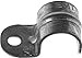 Halex 91512 1.25 in. 1 Hole Electrical Metallic Tubing Strap - Pack Of 25