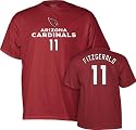 Larry Fitzgerald Reebok Name and Number Arizona Cardinals T-Shirt