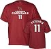 Larry Fitzgerald Reebok Name and Number Arizona Cardinals T-Shirt