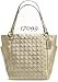 Authentic Coach Woven North South Large Tote Bag Light Gold 17099