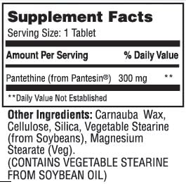 EP Pantethine from Pantesin Sustained Release 300mg 200 Tabs