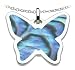 Kit Heath Sterling Silver 90F8Pa Womens Paua Shell Pendant + Chain