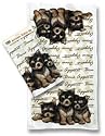 Yorshire Terrier Yorkie Puppies Dog Breed Kitchen Towels - Set of 2