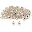 Opaque Glass Saucer Beads Jewelry Beading Approx 50