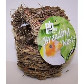 Prevue Pet Products Finch Twig Covered Bird Nest by Prevue