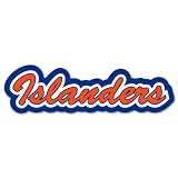 New York Islanders NHL Hockey sticker 8" x 2"