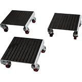Roughneck 3-Pack Utility Dolly Set - 1500Lb. Capacity, Steel