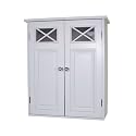 Furniture online: Elite Home Fashions Dawson Collection Shelved Wall Cabinet, White