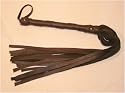 Giant Black Leather Flogger