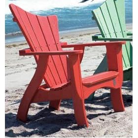 Wave Adirondack Chair by Uwharrie - 024 Mint Green by