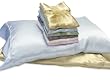 All Silkie Satin Pillow Covers, Creme