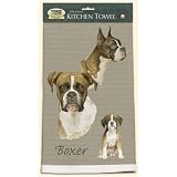 David Kiphuth Dog Breed Kitchen Towel  Boxer