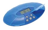 Apex Weekly Pill Turtle Organizer Xl with Reminder Alarm (Blue)