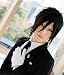 Black Butler/ Kuroshitsuji Sebastian Michaelis black Cosplay Wig