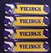 Ceiling Fan Designers 52SET-NFL-MIN NFL Minnesota Vikings Football 52 In. Ceiling Fan Blades OnLY