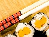 IMAGE OF Traditional Japanese Cuisine with Chopsticks Stretched Canvas Poster Print, 18x24