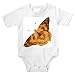 Onesie with butterfly, invertebrate, nymphalid, insect, pollination, "painted lady", animal, pollinator, arthropod, fjarril