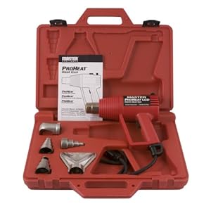 Master Appliance PH-1400K Variable Temperature and Air Flow Master Proheat LCD Dial In Heat Gun Kit, Professional