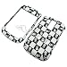 RIM BlackBerry Bold 9000 Snap-on Protector Hard Case Image Cover Skull