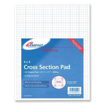 ESS22020 - Ampad Cross-section Quadrille Pads