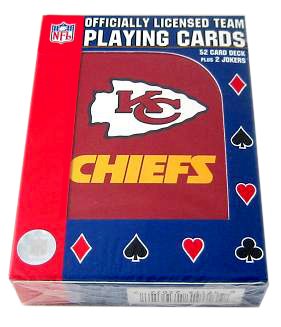 NFL Kansas City Chiefs Playing Cards