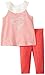 Calvin Klein Baby-Girls Newborn Stripes Tunic with Coral Leggings