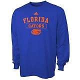 adidas Florida Gators Royal Blue Practice Long Sleeve T-shirt