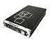 eSATA/USB 2.0 3.5" Aluminum External Hard Disk Enclosure ME-740JBK-OTB Black