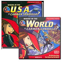 Where in the World & USA is Carmen SanDiego?