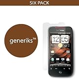 Generiks TM HTC Droid Incredible 2 & S *DIAMOND* Screen Protectors (6 Pack! ....
