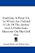 Hudibras, A Poem V2: To Which Are Prefixed A Life Of The Author And A Preliminary Discourse On The Civil War (Paperback)