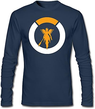 Men's Overwatch Logo Long Sleeve T-shirt Navy S