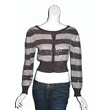 LU LU LAME Sequined Cardigan Sweater at LU LU LAME