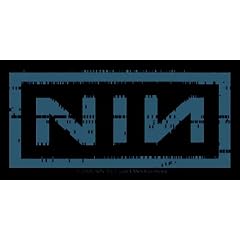 Aufn�her Patch - Nine Inch Nails Blue Nin Logo