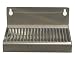 Beer Drip Tray 6" Stainless Steel Wall Mount w/ No Drain