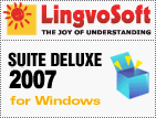 LingvoSoft translation software Suite Deluxe 2007 English <-> Polish for Windows