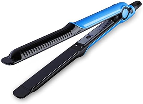 Danolsmann Professional Flat Iron, High Heat Ceramic Flat Iron, Salon Grade Hair Straightener for Any Grade Hair (Blue)