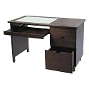 INNOVEX L01 G3 Computer Desk, Espresso