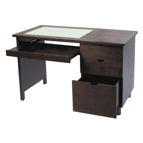 INNOVEX L01 G3 Computer Desk, Espresso