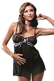 2177_Babydoll - sexy Babydoll Reizwäsche Negligee Nachtkleid