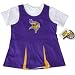 Minnesota Vikings NFL Short Sleeve Cheerleader Halloween Costume 4T