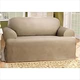 Thumbnail image for Cotton Duck Sofa Slipcover  Fabric: Natural