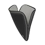 Be.ez 100785 LA robe Sleeve for New Macbook Pro 15 (Pepper)