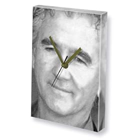 PATRICK DUFFY - Canvas Clock (A5 - Signed by the Artist) #js001