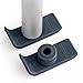 Top Glides TuffSki Walker Glides for 1 inch Walker Tubes - Gray - 1 Pair