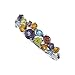 14K White Gold 1 1/4 ct. Multicolor Gemstone Ring