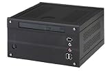 Casetronics Travla C138 Mini-ITX, with 120W Adapter, Black Color
