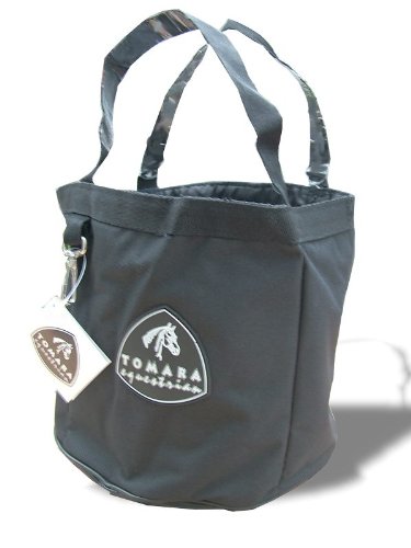 TOMARA Equestrian Grooming Tote Bag - Black