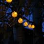 Aurora Glw Solar String Light Clear w/Amber LED